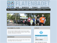 Tablet Screenshot of flatenbadet.com